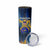 United States Virgin Islands Skinny Tumbler with Blue Yellow Government Seal Design and Bald Eagle - Wonder Print Shop