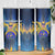 United States Virgin Islands Skinny Tumbler with Blue Yellow Government Seal Design and Bald Eagle - Wonder Print Shop