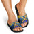 United States Virgin Islands Slide Sandals with Blue Yellow Government Seal Design and Bald Eagle - Wonder Print Shop