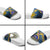 United States Virgin Islands Slide Sandals with Blue Yellow Government Seal Design and Bald Eagle - Wonder Print Shop