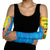 United States Virgin Islands Arm Sleeves with Blue Yellow Wave Design and Island Map Bird - Wonder Print Shop