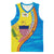 United States Virgin Islands Basketball Jersey with Blue Yellow Wave Design and Island Map Bird - Wonder Print Shop