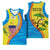 United States Virgin Islands Basketball Jersey with Blue Yellow Wave Design and Island Map Bird - Wonder Print Shop