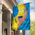 United States Virgin Islands Garden Flag with Blue Yellow Wave Design and Island Map Bird - Wonder Print Shop
