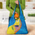 United States Virgin Islands Grocery Bag with Blue Yellow Wave Design and Island Map Bird - Wonder Print Shop