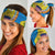 United States Virgin Islands Neck Gaiter with Blue Yellow Wave Design and Island Map Bird - Wonder Print Shop