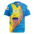 United States Virgin Islands Rugby Jersey with Blue Yellow Wave Design and Island Map Bird - Wonder Print Shop
