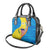 United States Virgin Islands Shoulder Handbag with Blue Yellow Wave Design and Island Map Bird - Wonder Print Shop