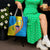 United States Virgin Islands Tote Bag with Blue Yellow Wave Design and Island Map Bird - Wonder Print Shop