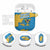 United States Virgin Islands AirPods Case with Blue Yellow Ocean Design and Eagle Map Pattern - Wonder Print Shop