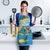 United States Virgin Islands Apron with Blue Yellow Ocean Design and Eagle Map Pattern - Wonder Print Shop