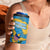 United States Virgin Islands 4 in 1 Can Cooler Tumbler with Blue Yellow Ocean Design and Eagle Map Pattern - Wonder Print Shop