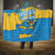 United States Virgin Islands Hooded Blanket with Blue Yellow Ocean Design and Eagle Map Pattern - Wonder Print Shop