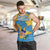 United States Virgin Islands Men Tank Top with Blue Yellow Ocean Design and Eagle Map Pattern - Wonder Print Shop