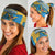 United States Virgin Islands Neck Gaiter with Blue Yellow Ocean Design and Eagle Map Pattern - Wonder Print Shop