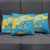 United States Virgin Islands Pillow Cover with Blue Yellow Ocean Design and Eagle Map Pattern - Wonder Print Shop