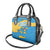 United States Virgin Islands Shoulder Handbag with Blue Yellow Ocean Design and Eagle Map Pattern - Wonder Print Shop