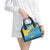 United States Virgin Islands Shoulder Handbag with Blue Yellow Ocean Design and Eagle Map Pattern - Wonder Print Shop