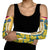 United States Virgin Islands Arm Sleeves with Blue Yellow Floral Design and Government Seal Bird - Wonder Print Shop