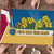 United States Virgin Islands Puzzle with Blue Yellow Floral Design and Government Seal Bird - Wonder Print Shop