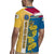United States Virgin Islands Rugby Jersey with Blue Yellow Floral Design and Government Seal Bird - Wonder Print Shop