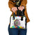 Colorful Dartboard and Splatter Paint Darts Shoulder Handbag Personalized Motivational Quote - Wonder Print Shop