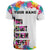 Colorful Dartboard and Splatter Paint Darts T Shirt Personalized Motivational Quote - Wonder Print Shop
