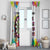 Colorful Dartboard and Splatter Paint Darts Window Curtain Personalized Motivational Quote - Wonder Print Shop