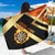 Flaming Dartboard Darts Sarong Personalized Bold Geometric Patterns - Wonder Print Shop