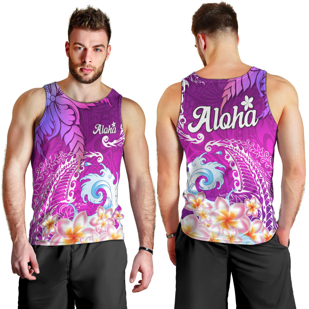 hawaii-plumeria-flower-men-tank-top-plumeria-flowers-and-polynesian-pattern