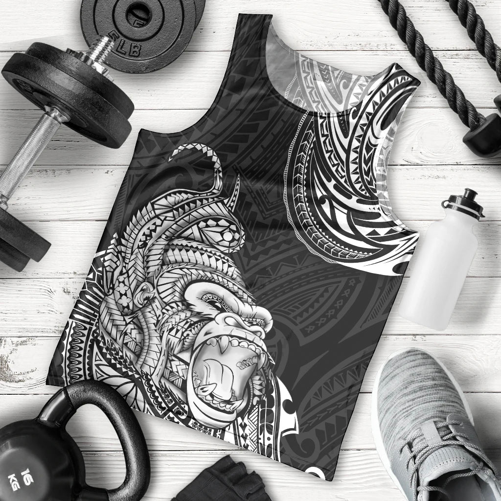 hawaii-polynesian-men-tank-top-gorila-tatoo-polynesian-style