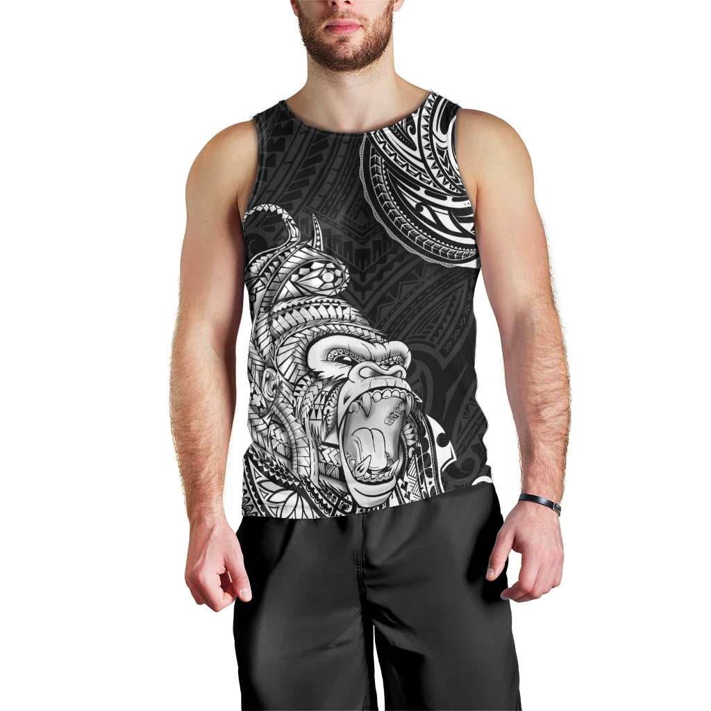 hawaii-polynesian-men-tank-top-gorila-tatoo-polynesian-style