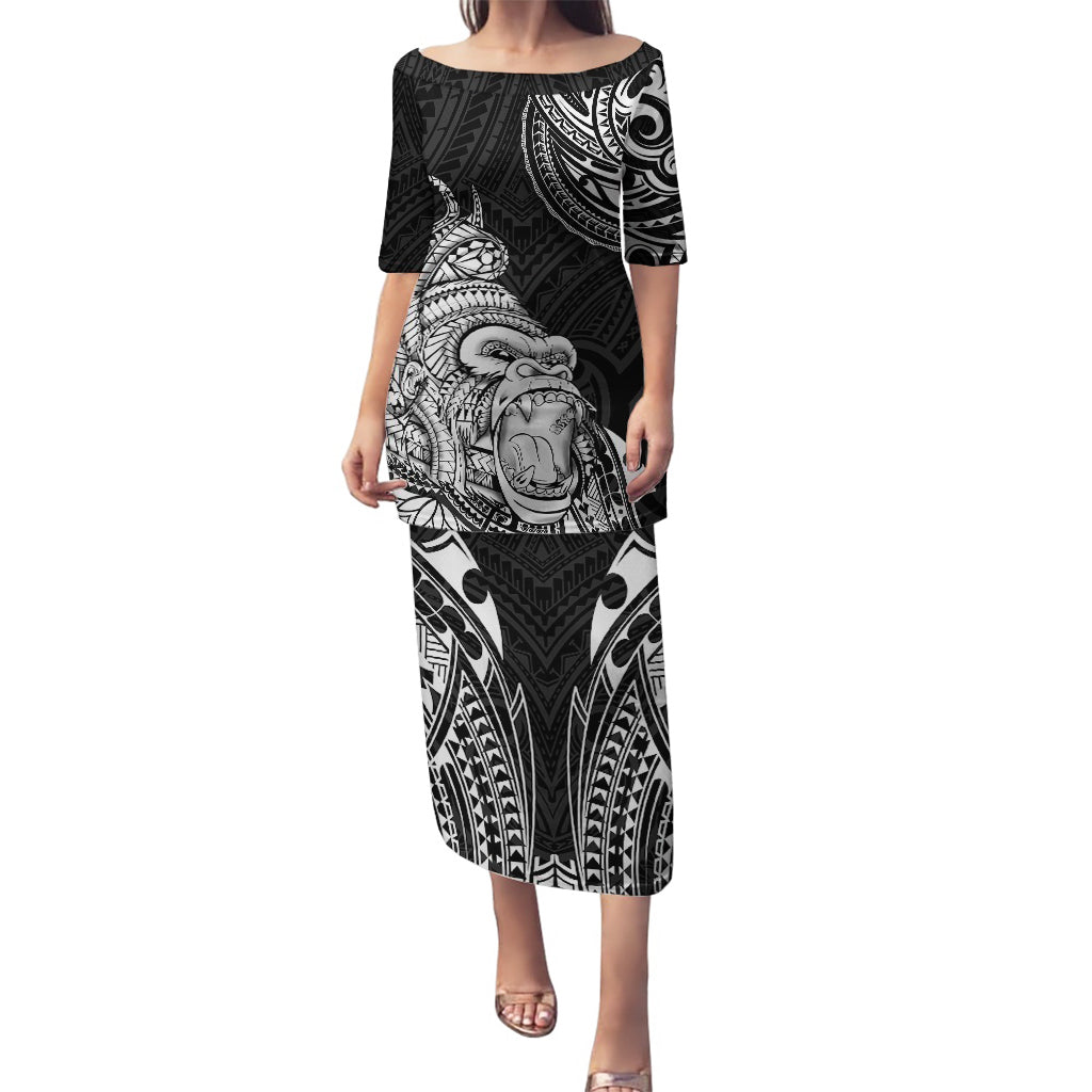Hawaii Polynesian Puletasi Gorila Tatoo Polynesian Style - Wonder Print Shop