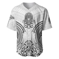 Hawaii Polynesian Baseball Jersey Warrior symbol - Wonder Print Shop