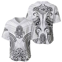 Hawaii Polynesian Baseball Jersey Warrior symbol - Wonder Print Shop