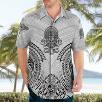 Hawaii Polynesian Hawaiian Shirt Warrior symbol - Wonder Print Shop