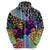 Skull Pattern Hoodie Colorful Skull Pattern Mix - Wonder Print Shop