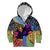 Skull Pattern Kid Hoodie Colorful Skull Pattern Mix - Wonder Print Shop