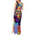 Skull Pattern Tank Maxi Dress Colorful Skull Pattern Mix - Wonder Print Shop