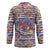 Haiti Christmas Hockey Jersey with Blue Red Yellow Xmas Santa Sleigh and Coat of Arms - Wonder Print Shop