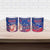 Haiti Christmas Ceramic Mug with Blue Red Xmas Santa Snowflake and Map - Wonder Print Shop