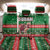 Sudan Christmas Back Car Seat Cover with Green Red Xmas Camel Snowflake and Coat of Arms - Wonder Print Shop