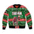 Sudan Christmas Bomber Jacket with Green Red Xmas Camel Snowflake and Coat of Arms - Wonder Print Shop