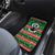 Sudan Christmas Car Mats with Green Red Xmas Camel Snowflake and Coat of Arms - Wonder Print Shop