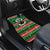 Sudan Christmas Car Mats with Green Red Xmas Camel Snowflake and Coat of Arms - Wonder Print Shop