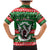 Sudan Christmas Family Matching Mermaid Dress and Hawaiian Shirt with Green Red Xmas Camel Snowflake and Coat of Arms - Wonder Print Shop