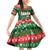 Sudan Christmas Family Matching Off Shoulder Short Dress and Hawaiian Shirt with Green Red Xmas Camel Snowflake and Coat of Arms - Wonder Print Shop