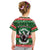Sudan Christmas Kid T Shirt with Green Red Xmas Camel Snowflake and Coat of Arms - Wonder Print Shop