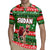 Sudan Christmas Rugby Jersey with Green Red Xmas Camel Snowflake and Coat of Arms - Wonder Print Shop