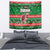 Sudan Christmas Tapestry with Green Red Xmas Camel Snowflake and Coat of Arms - Wonder Print Shop